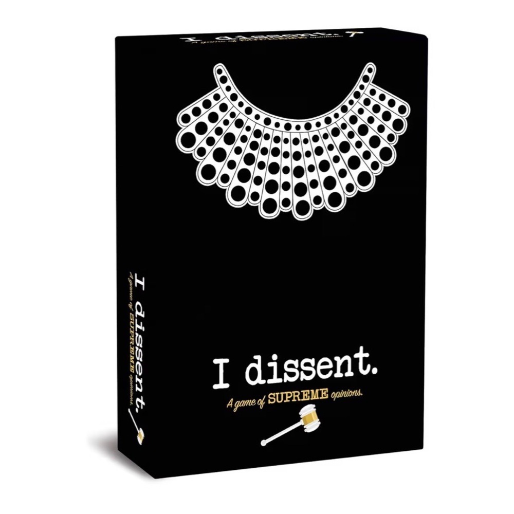 RBG I Dissent Game A game of Supreme Opinions Family Game Friend Game
